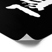 病的スカル ポスター (角)