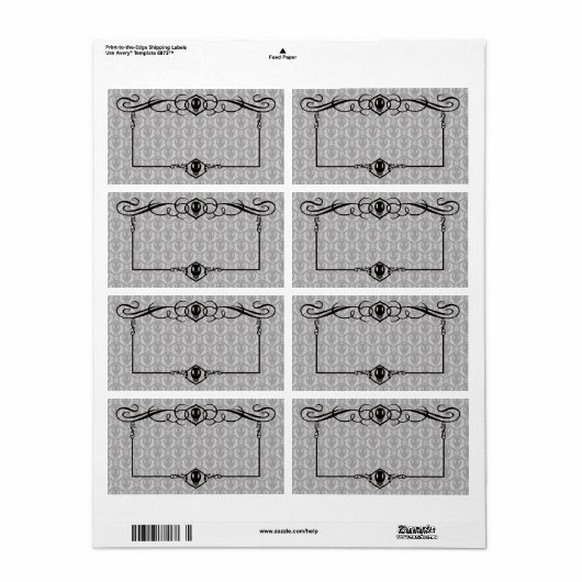 病的顔 ラベル (フルシート)