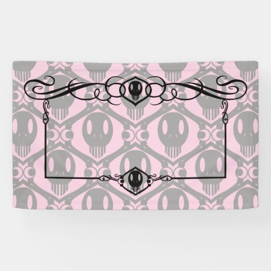 病的顔 横断幕 (横)