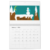 病身の生き物のカレンダー(2010年) カレンダー (2月 2026)