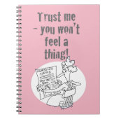 病院おもしろいナースの読新聞社との競争 ノートブック (正面)