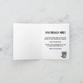 病院に入院している子供への勇気づけカード カード (内部)