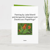 病院のカードへの最新旅行 カード (裏面)