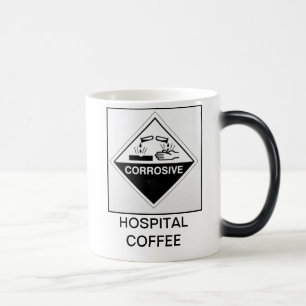 病院のコーヒー-腐食物 モーフィングマグカップ
