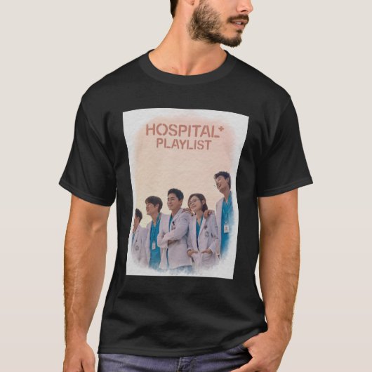 病院のプレイリストKdrama Wise Doctor Life Jo Jung Tシャツ (正面)