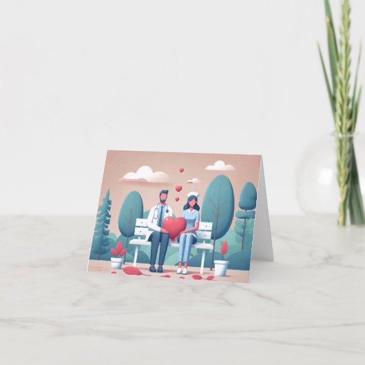病院のラブシート カード (正面)