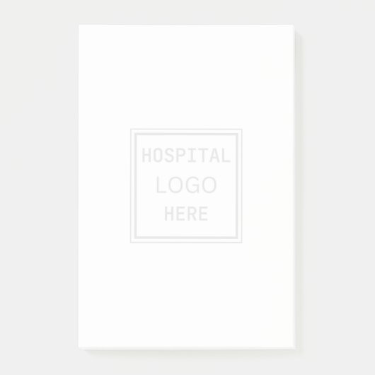 病院のロゴノーズ医師 ポストイット (正面)