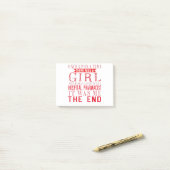 病院の薬剤師になるのが好きな女の子 ポストイット (デスク上)