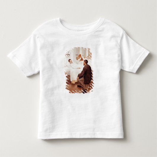 病院の訪問日、1889年 トドラーTシャツ (正面)