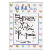 病院の駐車場頼の男 (正面)