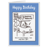 病院の駐車場頼の男 (正面)