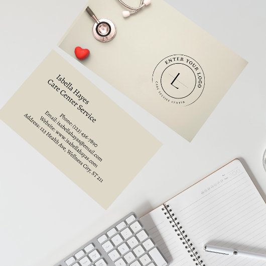 病院スタッフ医師看護名刺 名刺