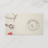 病院スタッフ医師看護名刺 名刺 (正面)