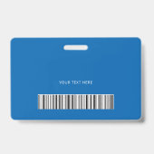 病院医療従事者RNナース写真ID バッジ (裏面)