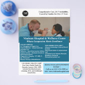 病院又は診療所のマーケティング チラシ (シングル)