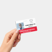 病院従業員写真IDバッジ(バーコード付き) バッジ (手持ち)