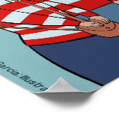 病院患者のポスターはおもしろいどう ポスター (角)