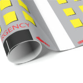 病院救急医療建物 ラッピングペーパー (ロールコーナー)