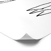 病院漫画7117 ポスター (角)