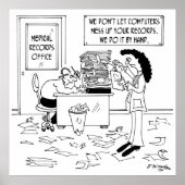 病院漫画7117 ポスター (正面)