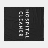 病院用掃除機 フリースブランケット (正面(横))