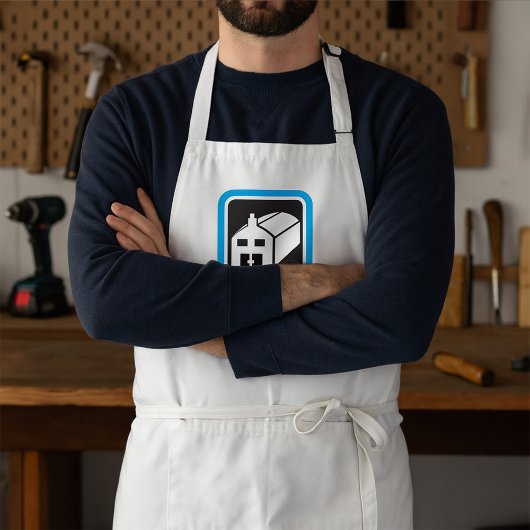 病院納屋アイコンのミニマリスト医療施設 スタンダードエプロン
