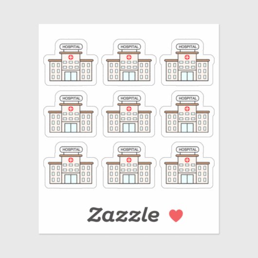 病院訪問リマインダードクターアポイントメント追跡 シール (シート)