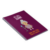 病院誌-すぐに元気になれ-女性の漫画 ノートブック (右側)