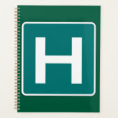 病院道路標識救急医療施設 プランナー手帳 (正面)