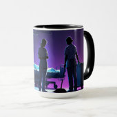 病院静かの英雄 マグカップ (正面右)