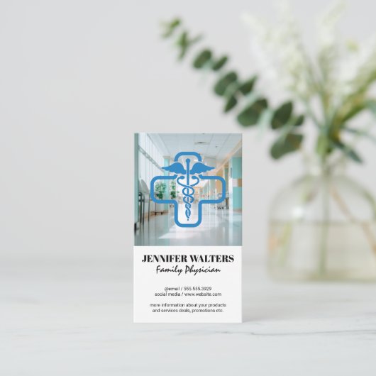 病院 | 医療従事者 名刺 (スタンド正面)