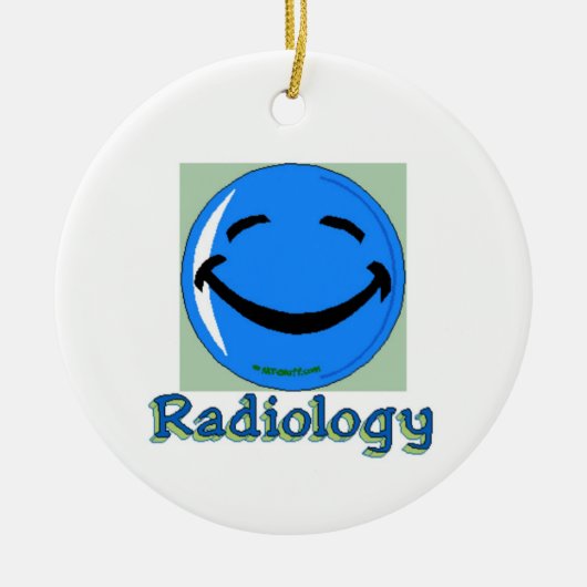 病院HFの医学のオーナメント セラミックオーナメント (正面)