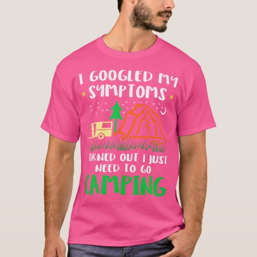 症状をグーグルで調べたところCampiが必要だった Tシャツ (正面)