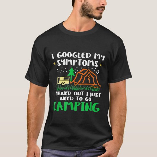 症状をグーグルで調べたところCampiが必要だった Tシャツ (正面)