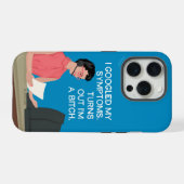 症状をグーグルで調べた… iPhoneケース (裏面横)