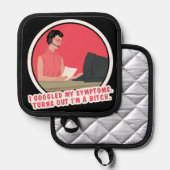 症状をグーグルで調べてみると… 鍋敷き (正面/裏面)