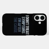 症状を治すのではなく原因を探るのよ 面白い Case-Mate iPhoneケース (裏面 (横))