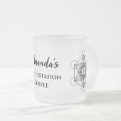 症状コーヒー フロストグラスマグカップ (正面右)