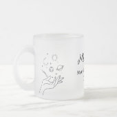 症状コーヒー フロストグラスマグカップ (左)