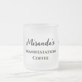 症状コーヒー フロストグラスマグカップ