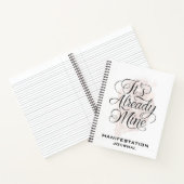 *~*症状バラ金ゴールドマニフェストAP85 ノートブック (内部)