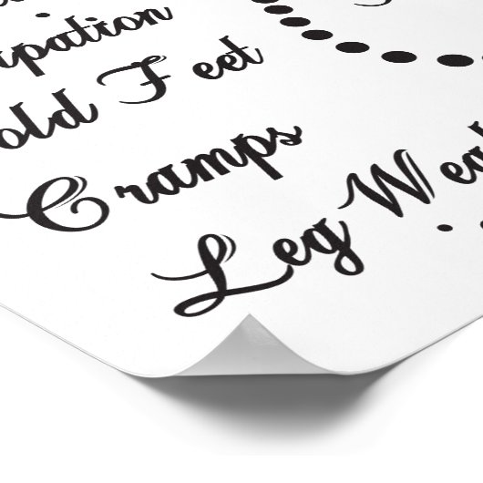 症状ランバー脊髄亜脱臼カイロプラクティック ポスター (角)