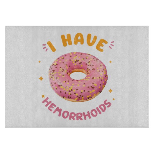 痔がある カッティングボード (正面)