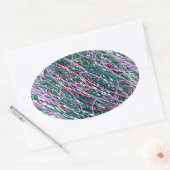 痙性糸 楕円形シール (封筒)