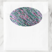 痙性糸 楕円形シール (バッグ)