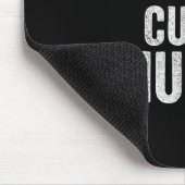 痛いから嫌だ エクササイズ ジョーク Tシャツ マウスパッド (コーナー)