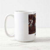 痛いところを突かれたマグカップ コーヒーマグカップ (左)