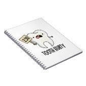 痛い歯の面白い歯科パン ノートブック (右側)