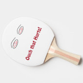 痛い痛い！パドル 卓球ラケット (横)