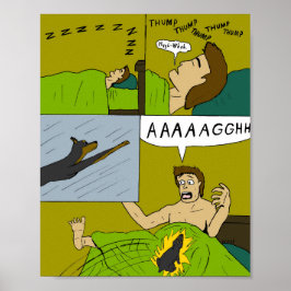 痛い目が覚める ポスター